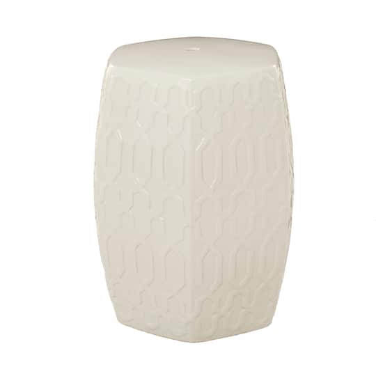 Ceramic Contemporary Accent Table